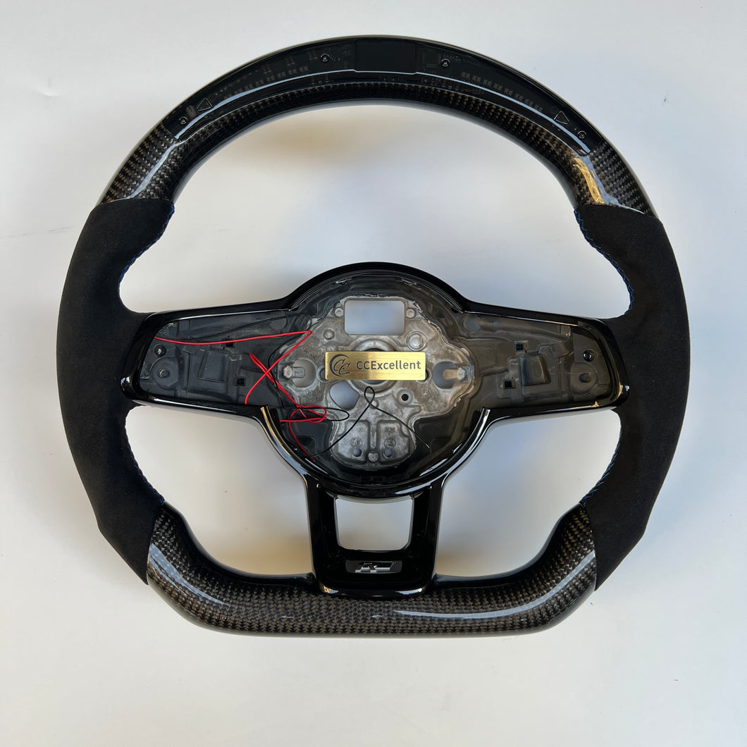 CCExcellent For Volkswagen VW Golf 7 GTI / MK7 / Polo GTI Scirocco 2015 2016 carbon fiber steering wheel 20