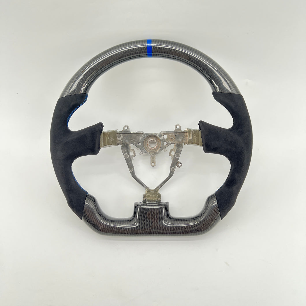 CCexcellent For Subaru WRX STI  2003/2004/2005/2006/2007 carbon fiber steering wheel