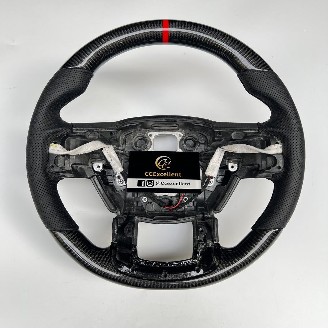 CCExcellent For Ford Expedition/F150/F250/F350/F450/F550/F650/F750 2015-2021 carbon fiber steering wheel