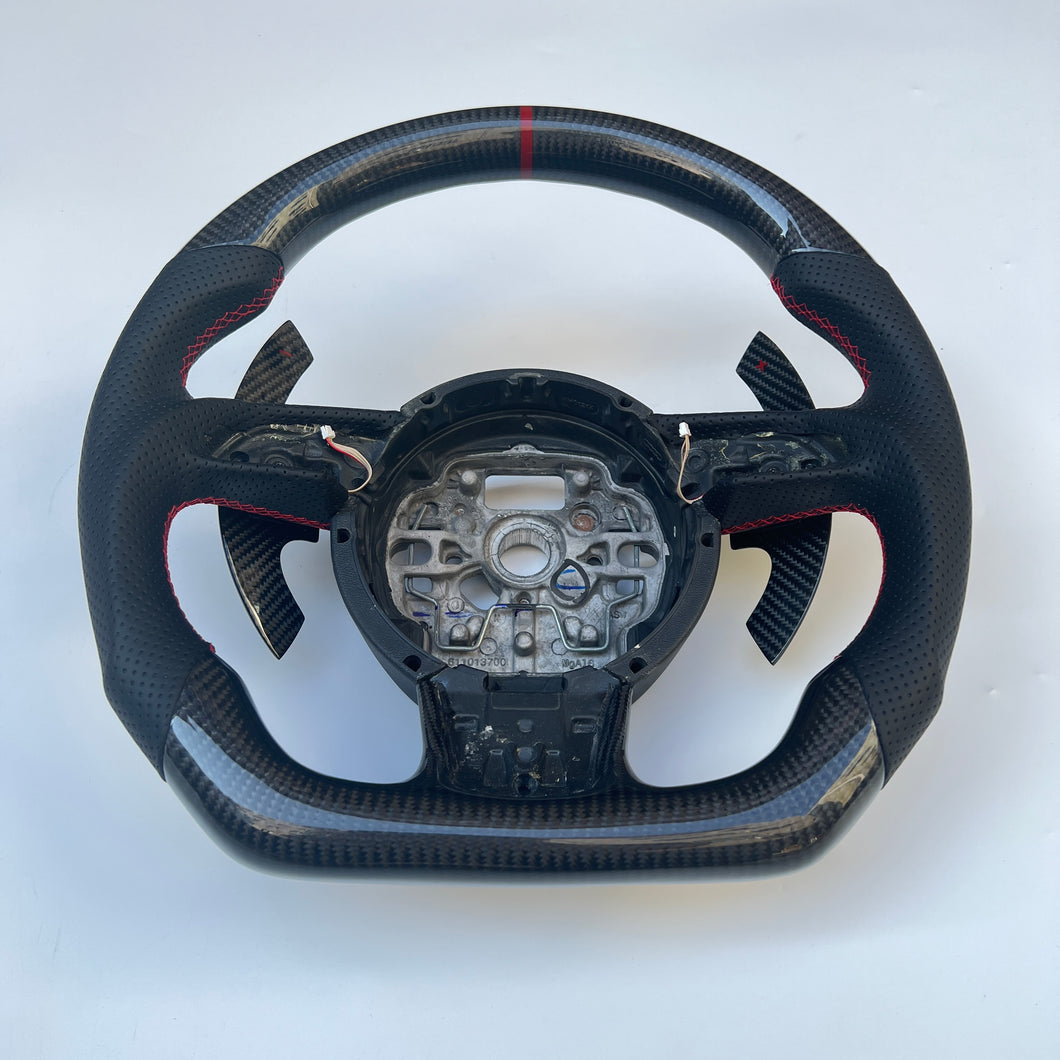 CCexcellent carbon fiber steering wheel for Audi S6 (C7)