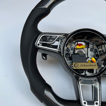 Load image into Gallery viewer, CCexcellent For Porsche Cayman &amp; 718 Cayman Models - 2014 2015 2016 2017 2018 2019 2020 2021 2022 2023 carbon fiber steering wheel
