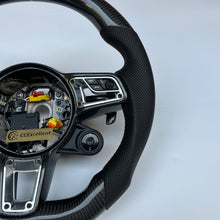 Load image into Gallery viewer, CCexcellent For Porsche Cayman &amp; 718 Cayman Models - 2014 2015 2016 2017 2018 2019 2020 2021 2022 2023 carbon fiber steering wheel
