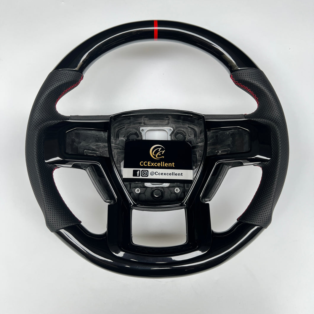 CCExcellent For Ford Expedition/F150/F250/F350/F450/F550/F650/F750 2015-2021 carbon fiber steering wheel