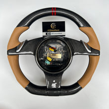 Load image into Gallery viewer, CCexcellent  For Porsche Boxster models 2013 2014 2015 2016 carbon fiber steering wheel
