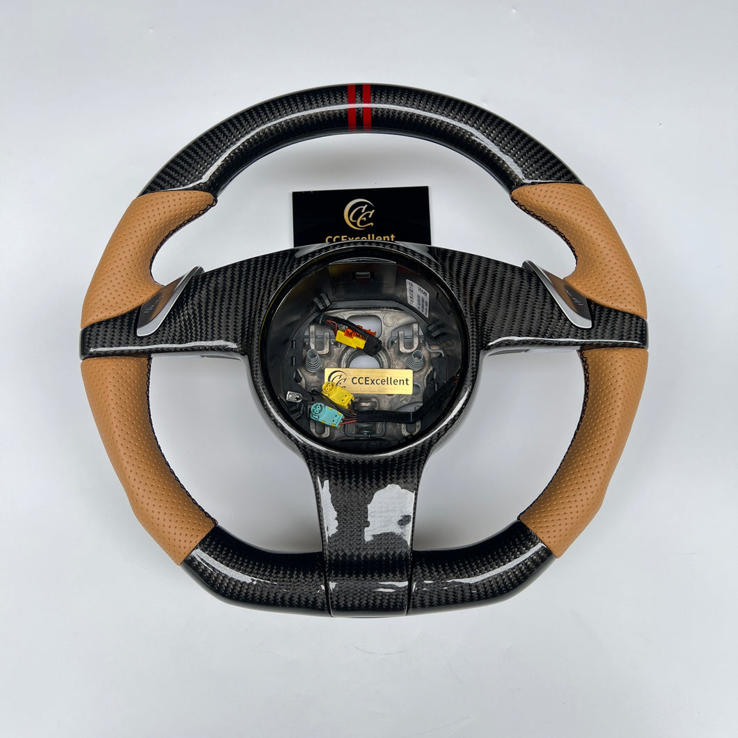 CCexcellent For Porsche Boxster models - 2013 2014 2015 2016 carbon fiber steering wheel