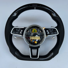 Load image into Gallery viewer, CCexcellent For Porsche 2017 2018 2019 911 Carrera models carbon fiber LED steering wheel
