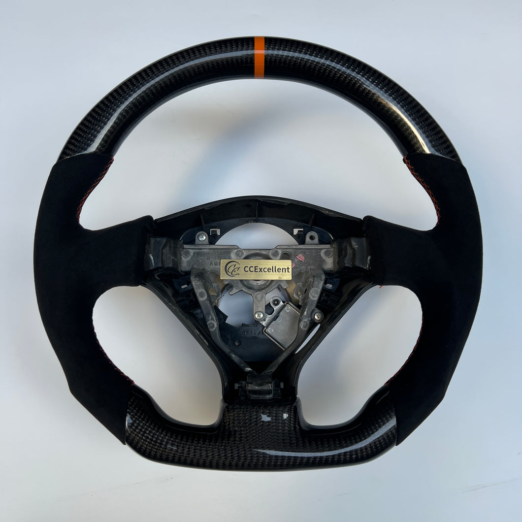 CCexcellent For Subaru WRX STI  2003/2004/2005/2006/2007 carbon fiber steering wheel