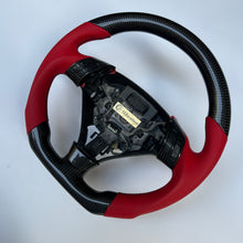 Load image into Gallery viewer, CCexcellent  For Acura TSX 2004 2005 2006 2007 2008 carbon  fiber steering wheel with red perforated leather sides
