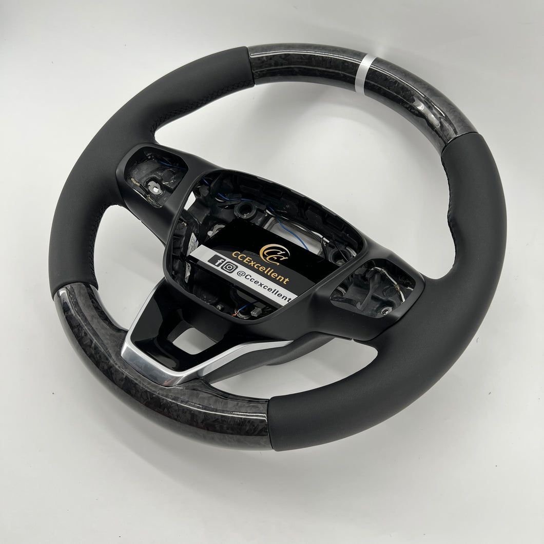 CCexcellent. For Ford Kuga ST-Line 2019-2020 carbon fiber steering wheel