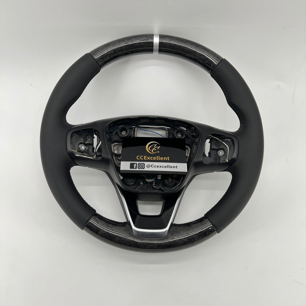 CCexcellent. For Ford Puma ST-Line 2019-2020 carbon fiber steering wheel