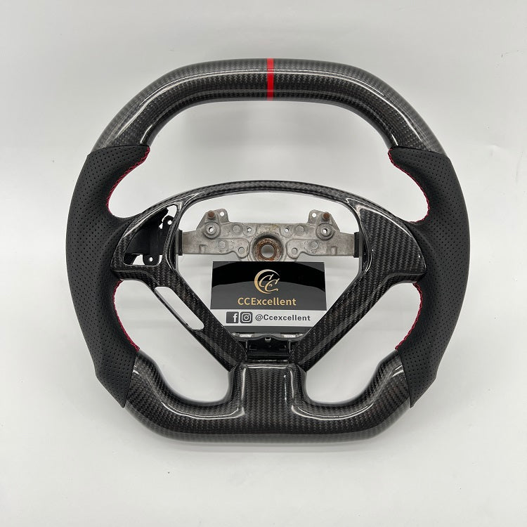 Customized-CCexcellent For Infiniti G25 G35 G37 G37X 2007-2015 carbon fiber steering wheel