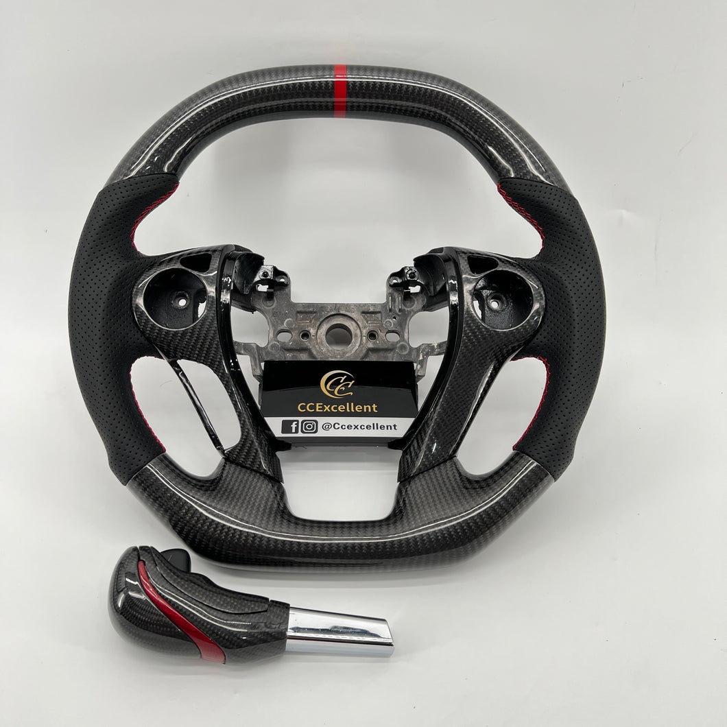 CCexcellent For Honda Pilot 2016 2017 2018 carbon fiber steering wheel