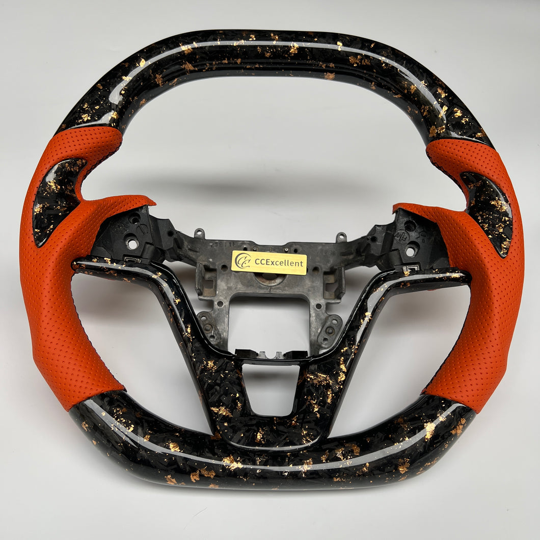 CCexcellent For Honda CR-V CRV 2007-2011 carbon fiber steering wheel