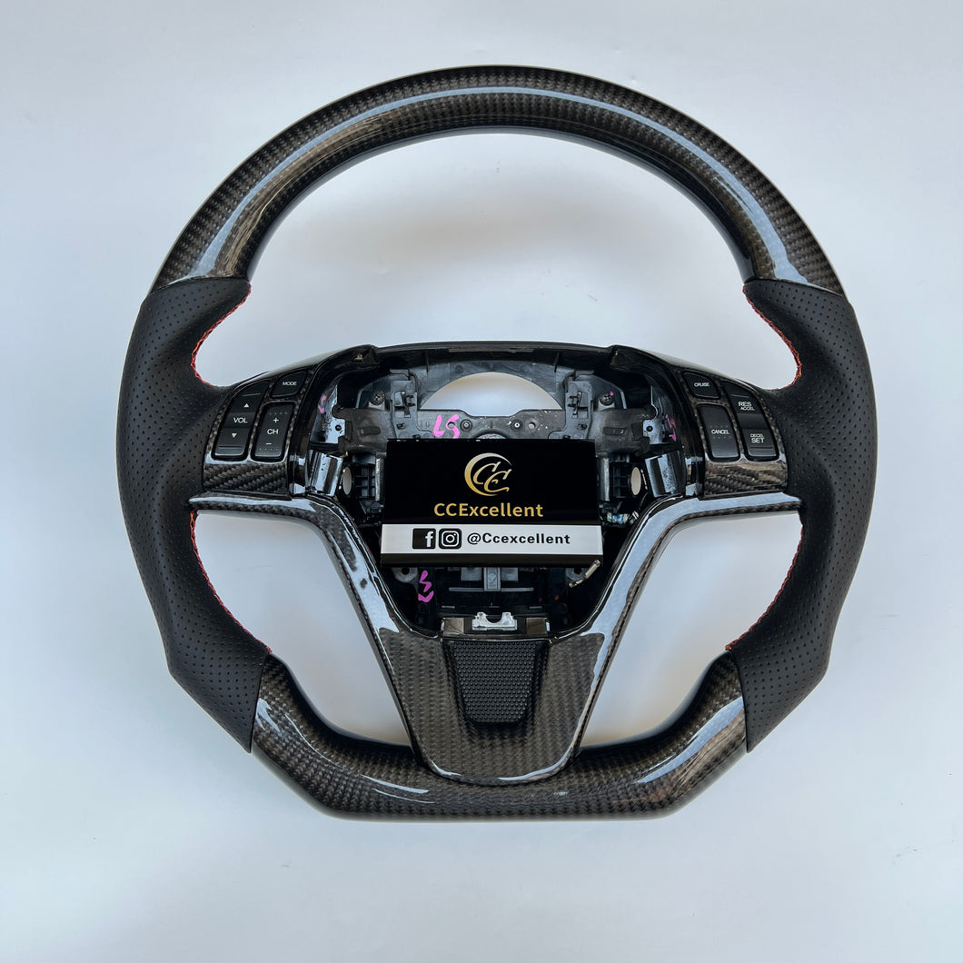 CCexcellent For Honda CR-V CRV 2007-2011 carbon fiber steering wheel