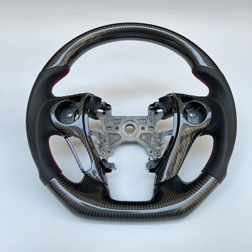 CCexcellent For Honda Accord Crosstour 2013 2014 2015 carbon fiber steering wheel