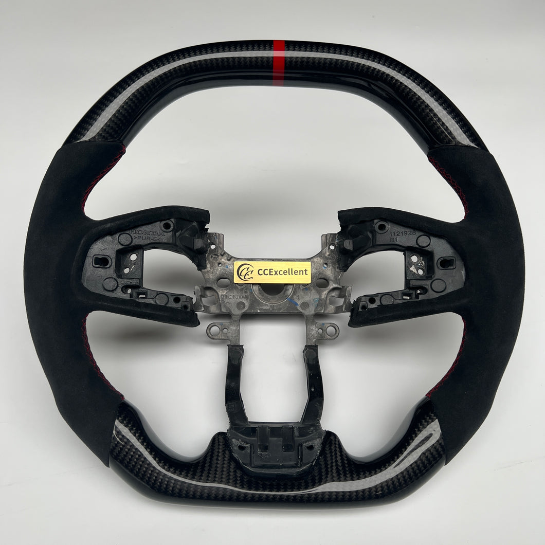 CCexcellent For Honda MK10 2016-2021 carbon fiber steering wheel