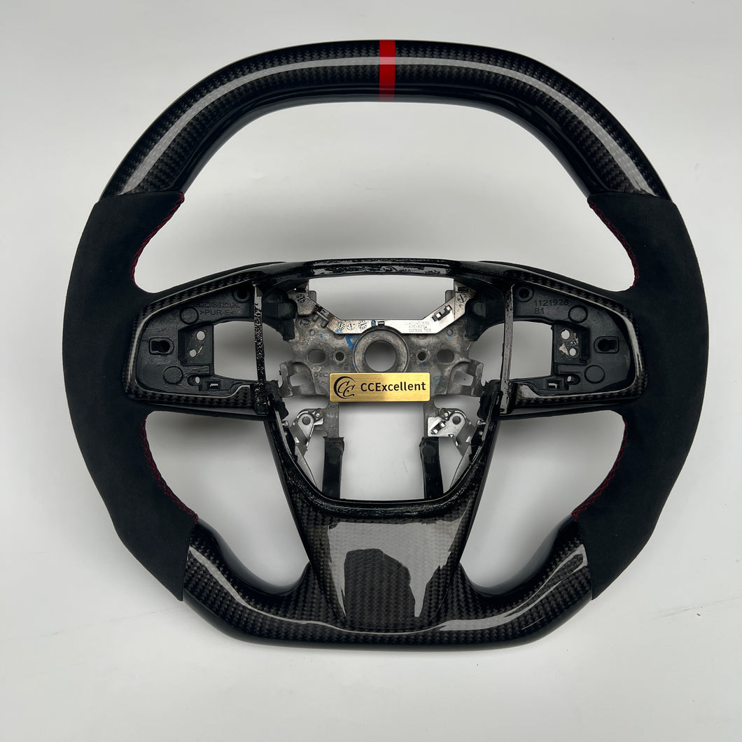 CCexcellent For Honda MK10 2016-2021 carbon fiber steering wheel