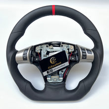 Load image into Gallery viewer, Ccexcellent-Chevrolet Corvette C6 Z06 2005 2006 2007 2008 2009 2010 2011 2012 2013 full leather/carbon fiber steering wheel
