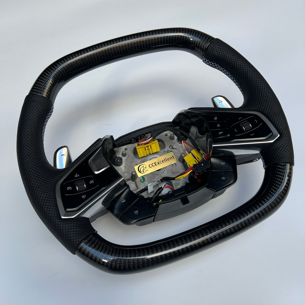 CCexcellent  For Chevrolet Corvette C8 2020+ carbon fiber steering wheel