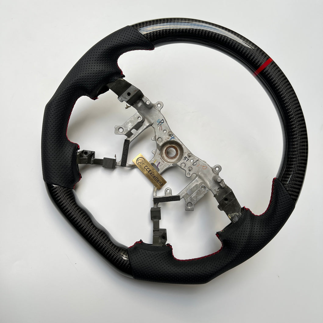 CCExcellent for Toyota Tundra  2007-2013 carbon fiber steering wheel black gloss carbon fiber