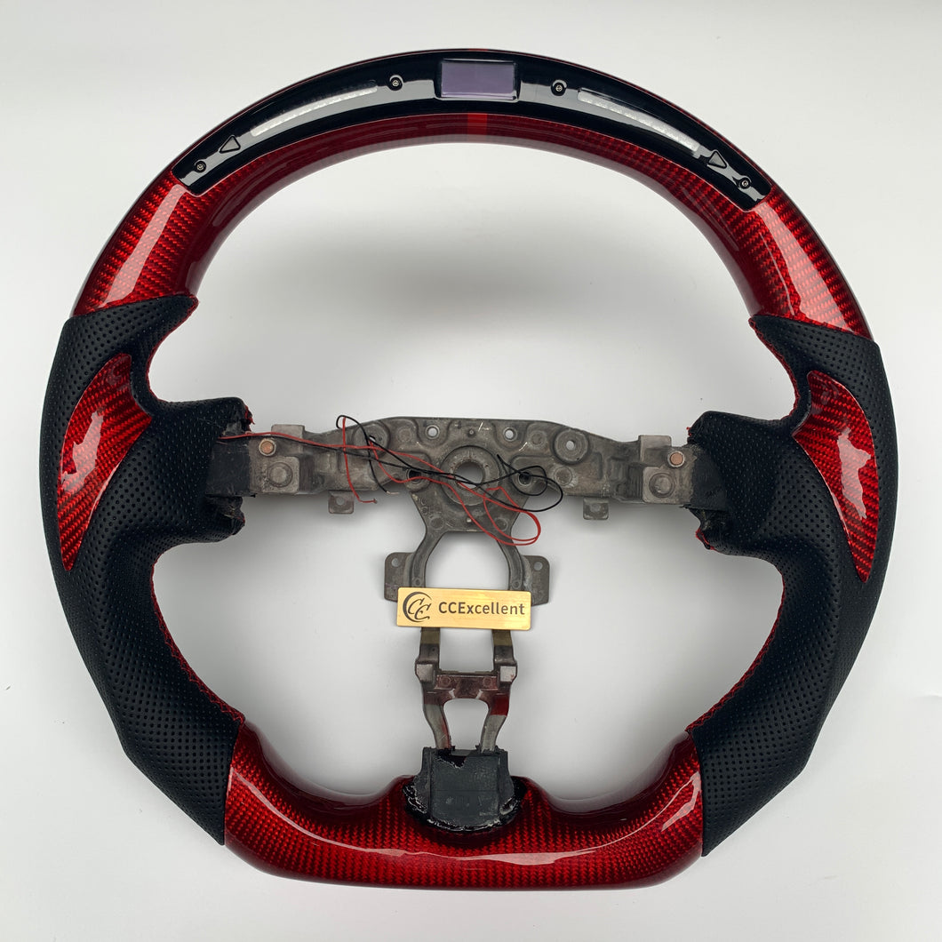 CCexcellent For Infiniti FX FX35 FX37 FX50 2009 2010 2011 2012 2013 2014 2015 2016 2017 carbon fiber steering wheel