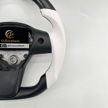 Load image into Gallery viewer, CCexcellent For Tesla Model Y carbon fiber steering wheel
