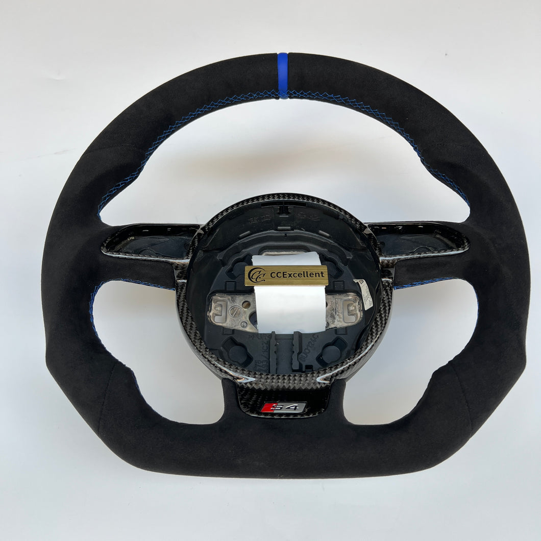 CCexcellent carbon fiber steering wheel for Audi b8 S3 Sportback