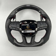 Load image into Gallery viewer, CCexcellent  For Dodge Charger 2015 2016 2017 2018 2019 2020 2021 carbon fiber steering wheel
