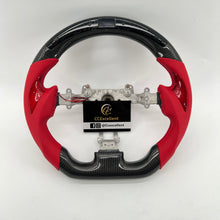 Load image into Gallery viewer, CCexcellent For Nissan 2009 2010 2011 2012 2013 2014 2015 2016 GTR carbon fiber steering wheel with JP LED
