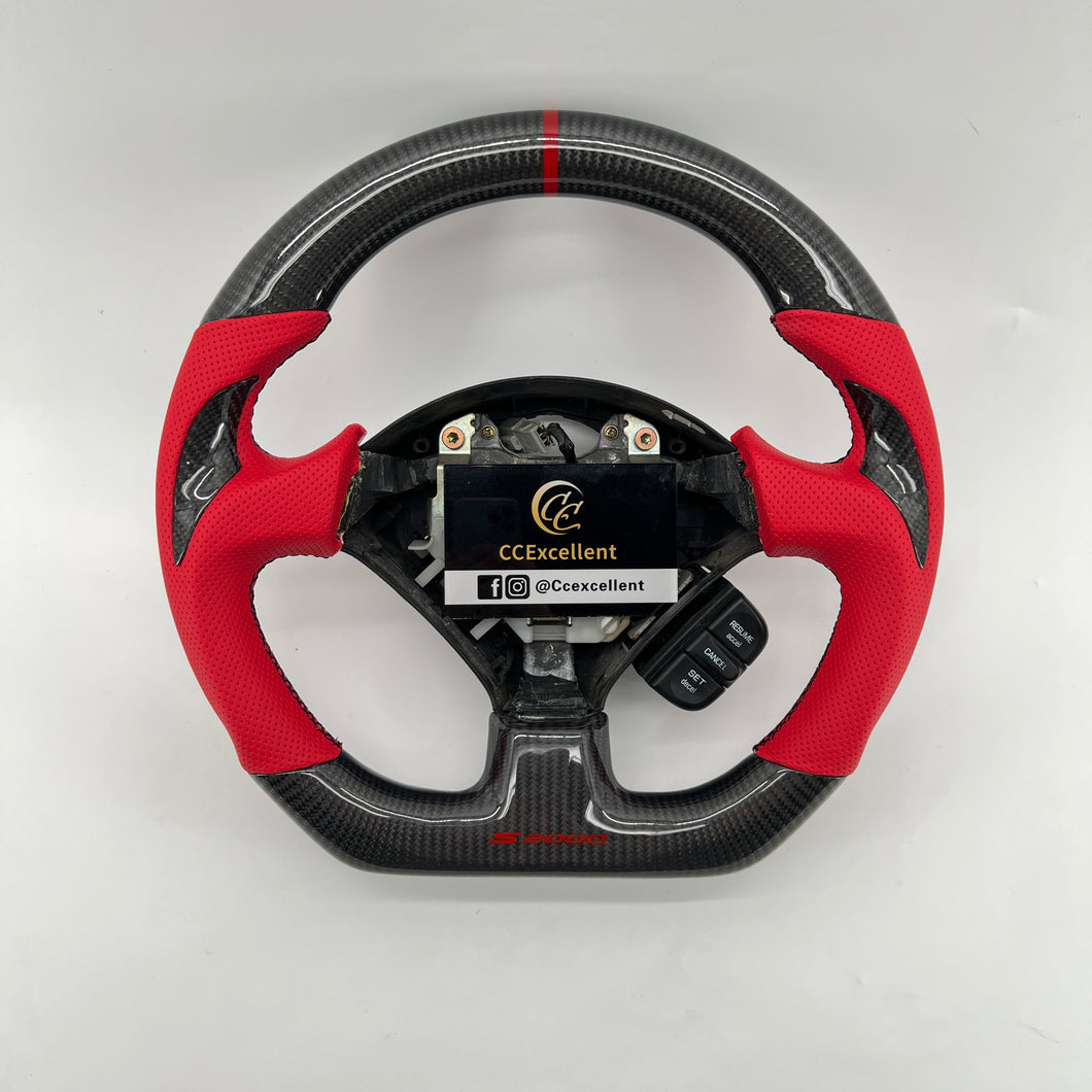 CCexcellent For Honda Civic Si 2001-2005 carbon fiber steering wheel