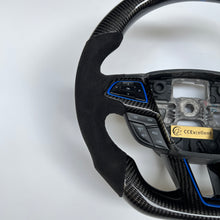 Load image into Gallery viewer, CCexcellent For Ford focus mk3 ST/RS 2015-2018 carbon fiber steering wheel with black Alcantara
