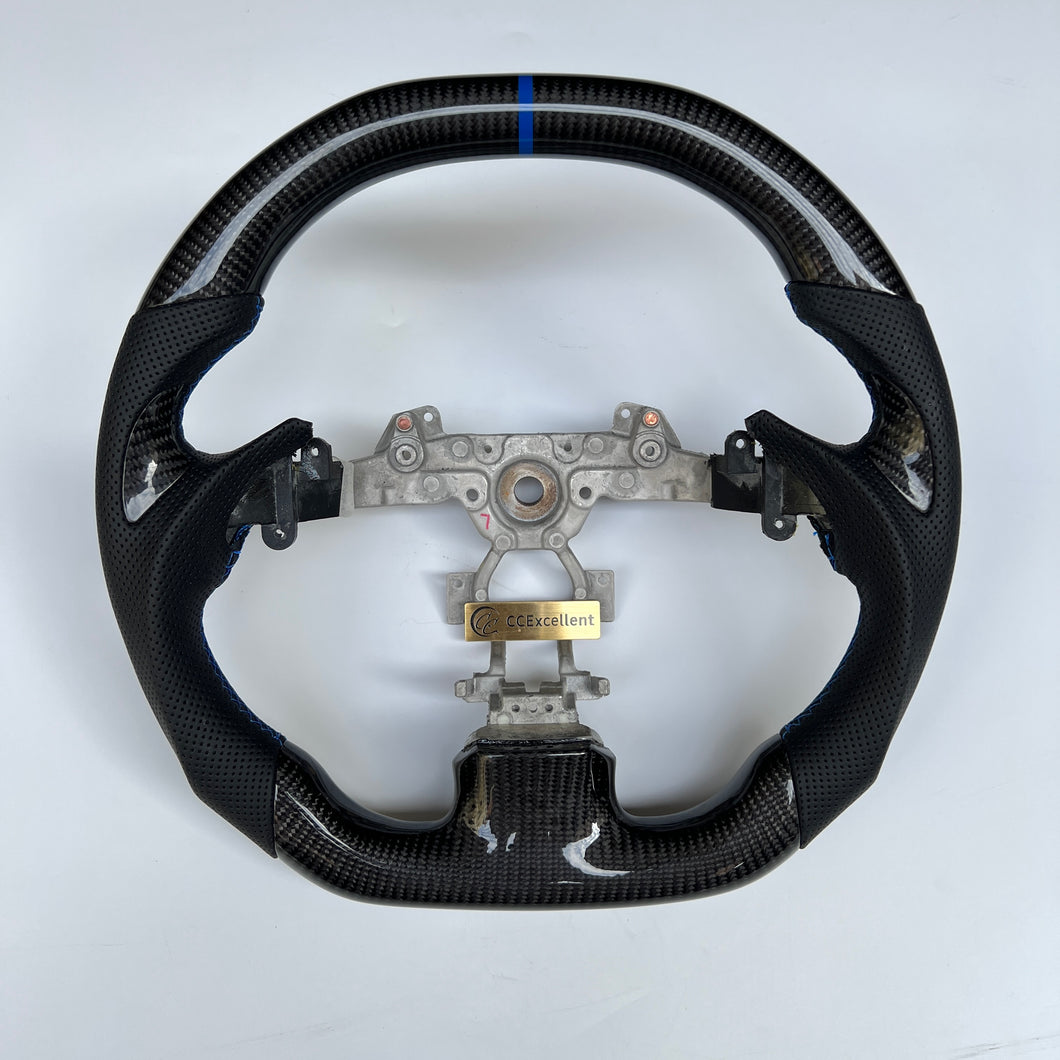 CCexcellent For Infiniti EX35 EX37 2008-2017carbon fiber steering wheel