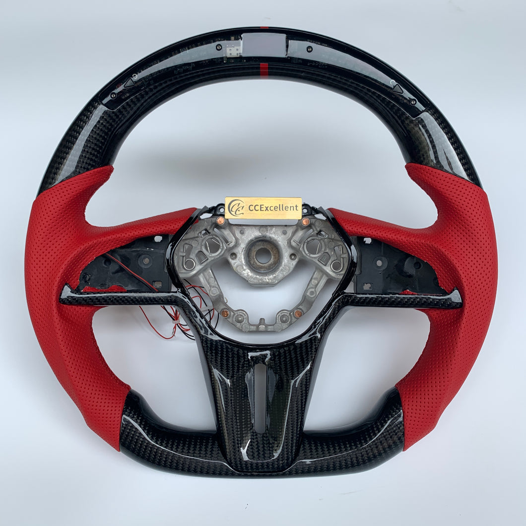 CCexcellent For Nissan GTR R50 2017 2018 2019 2020 2021 2022 carbon fiber steering wheel