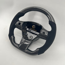 Load image into Gallery viewer, CCexcellent For Tesla 2017-2021 Model Y carbon fiber steering wheel
