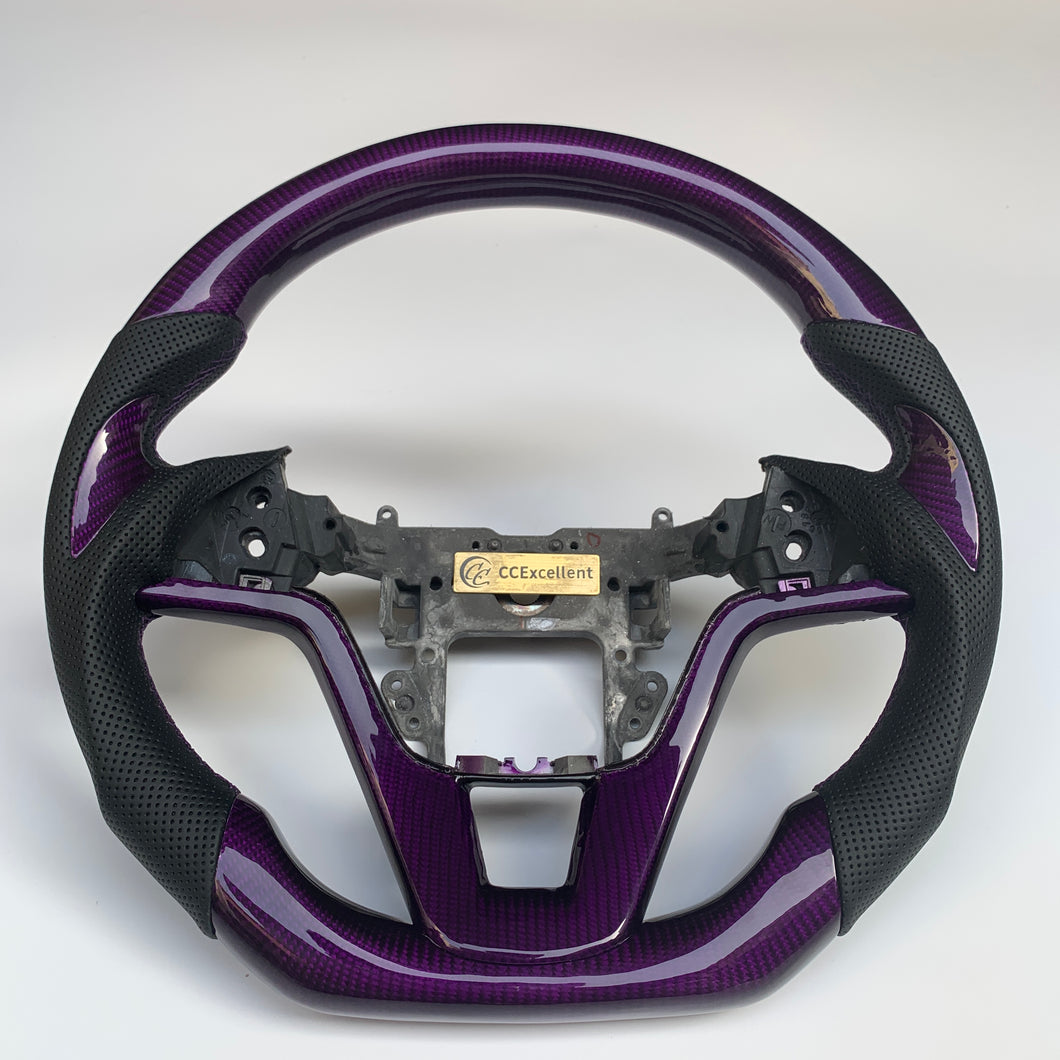 CCexcellent For Honda CR-V CRV 2007-2011 carbon fiber steering wheel