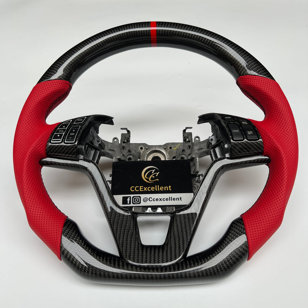 CCexcellent-Honda CR-V 2007 2008 2009 2010 2011 carbon fiber steering wheel