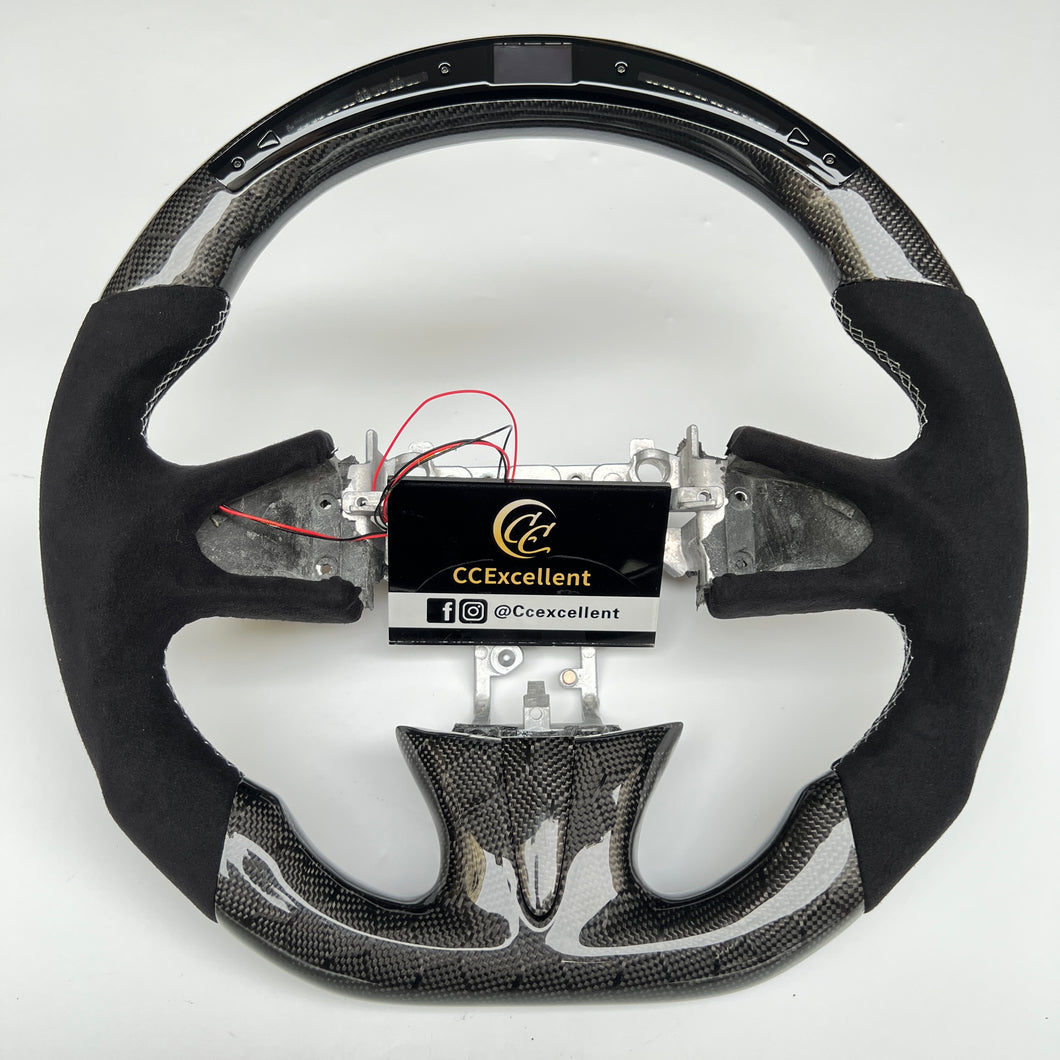 CCexcellent For Infiniti QX50 2015 2016 2017 carbon fiber steering wheel