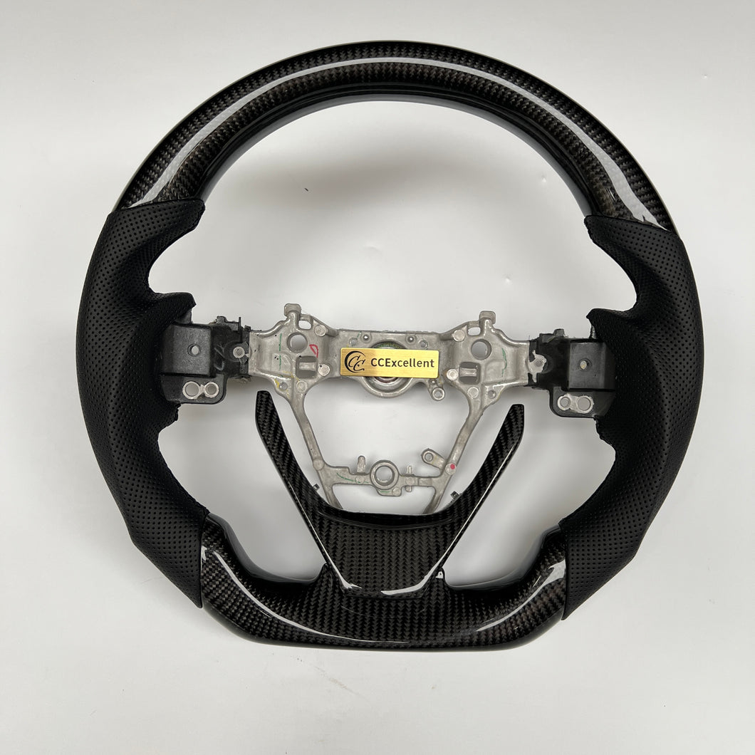 CCexcellent -For Toyota Vios 2020-2021 carbon fiber steering wheel