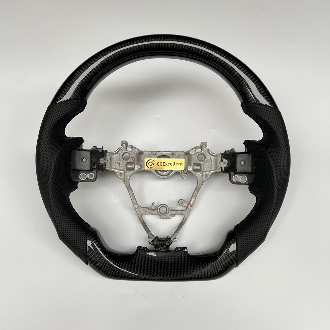 CCexcellent -For Toyota Corolla 2012 2013 2014 2015 2016 2017 2018 2019 carbon fiber steering wheel