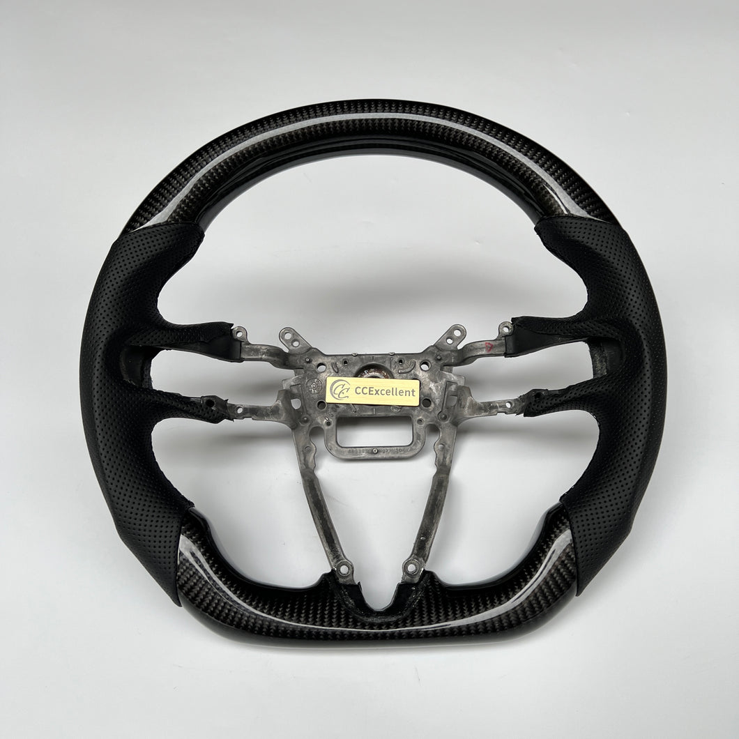 CCexcellent For Honda City 2009-2013 carbon fiber steering wheel