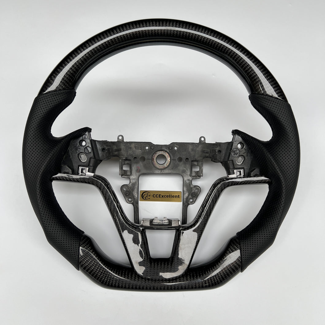 CCexcellent For Honda CR-V CRV 2007-2011 carbon fiber steering wheel