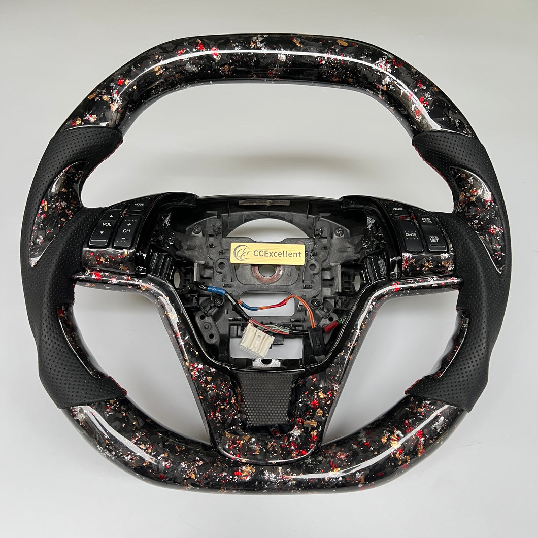 CCexcellent For Honda CR-V CRV 2007-2011 carbon fiber steering wheel