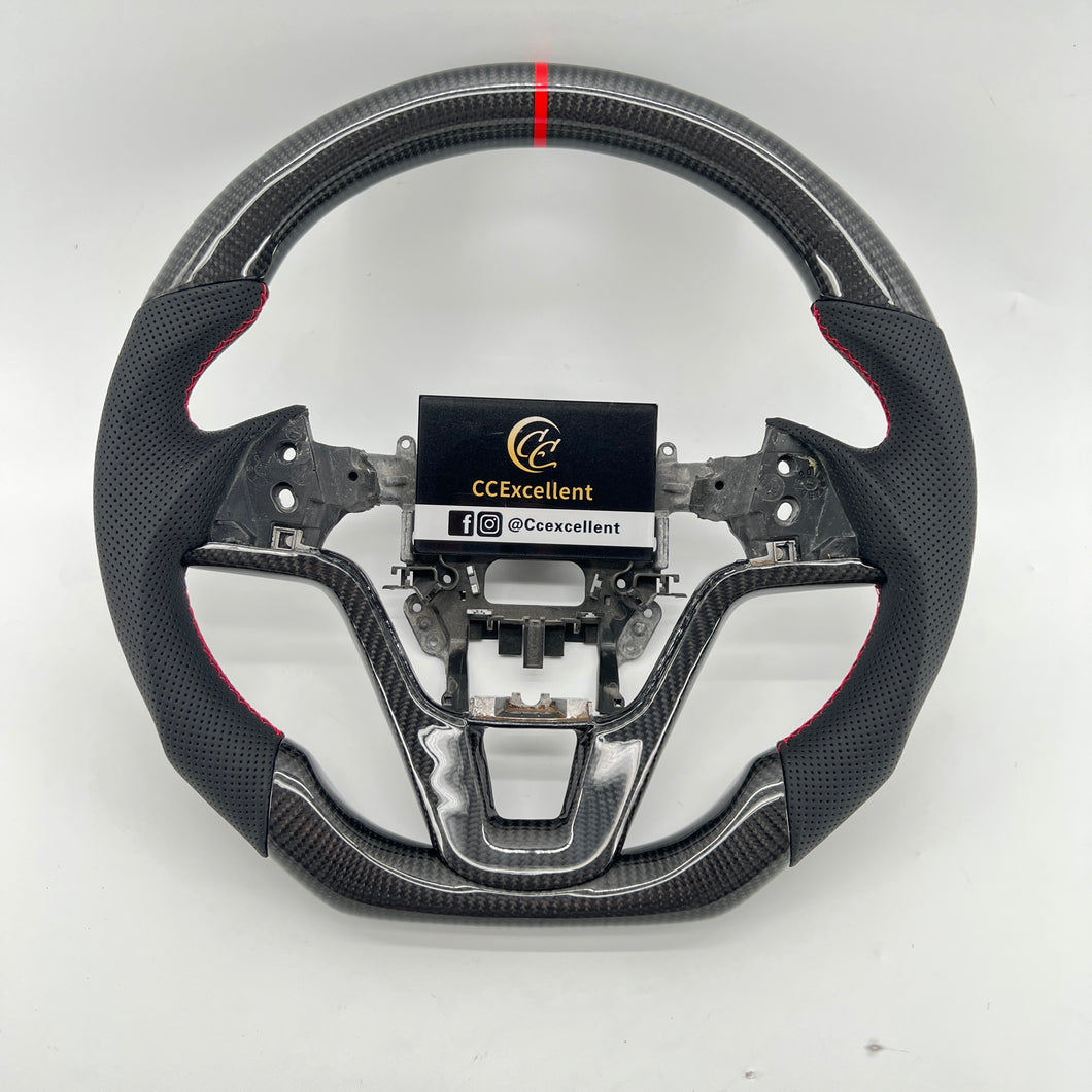 CCexcellent-Honda CR-V 2007 2008 2009 2010 2011 carbon fiber steering wheel