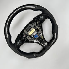 Load image into Gallery viewer, CCexcellent  For Acura TSX 2004 2005 2006 2007 2008  carbon  fiber steering wheel with black perforated leather sides
