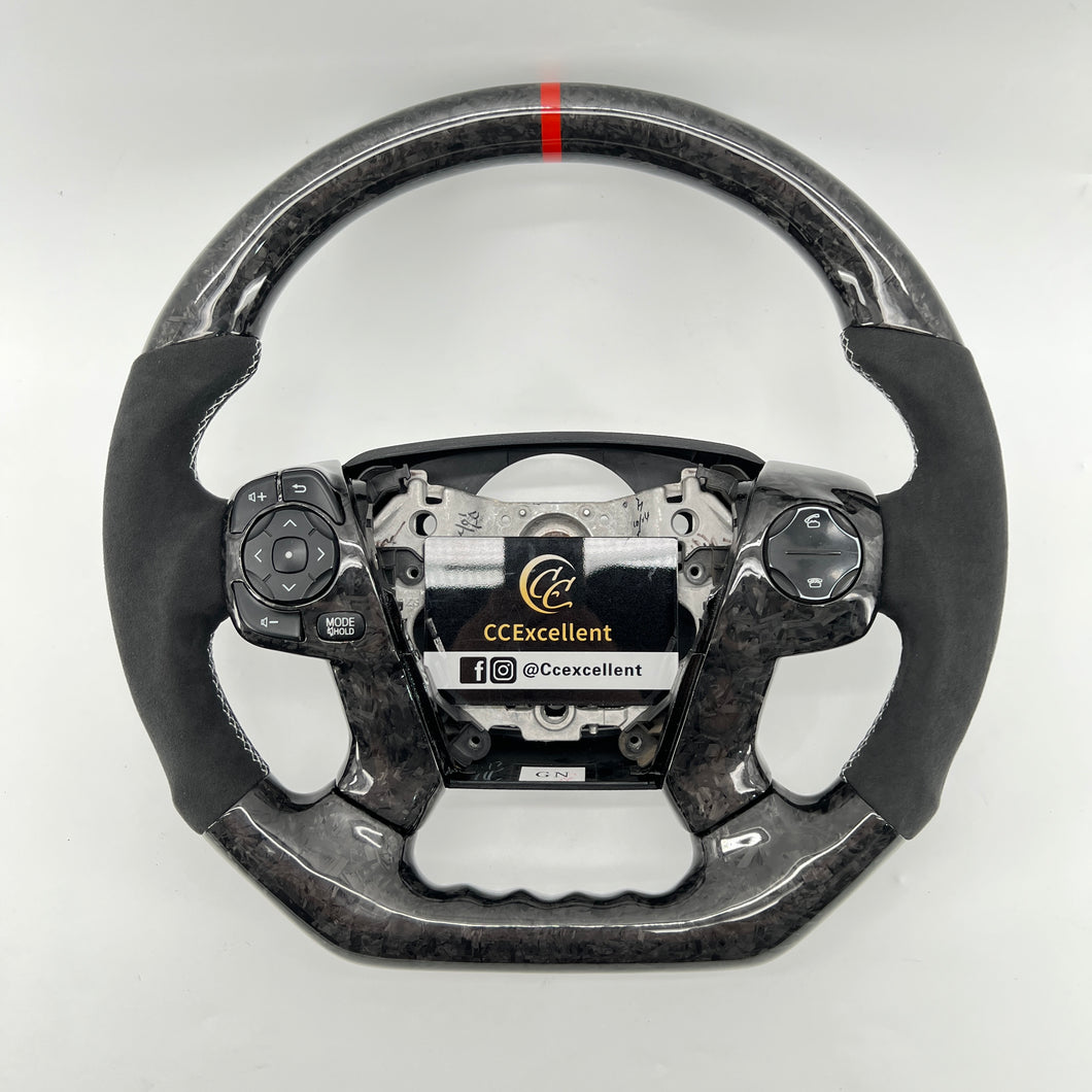 CCexcellent -For Toyota Camry with 4spoke 2011 2012 2013 2014 carbon fiber steering wheel