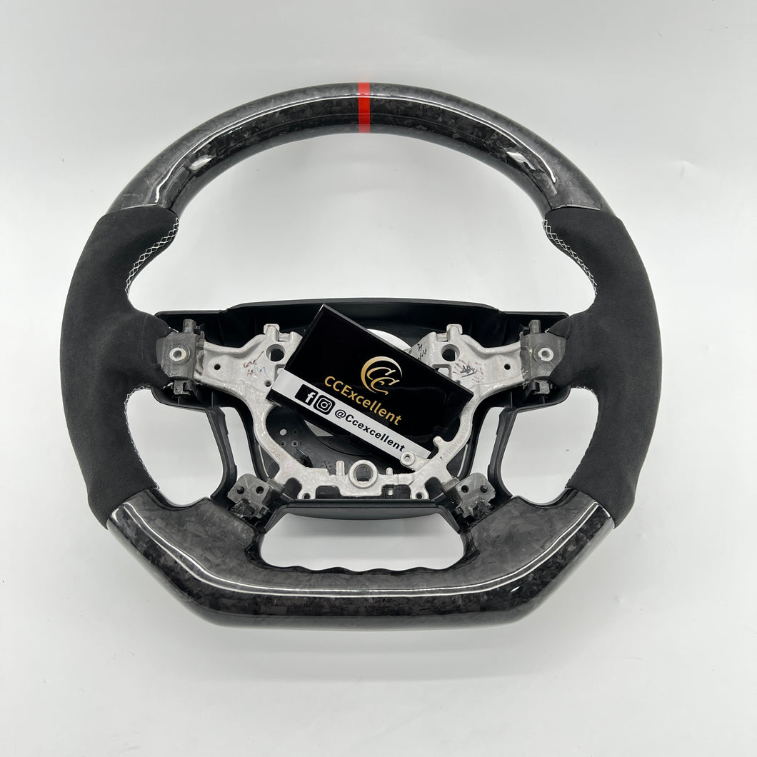 CCexcellent -For Toyota Camry with 4spoke 2011 2012 2013 2014 carbon fiber steering wheel