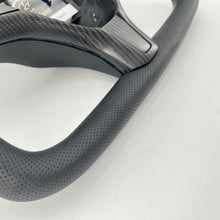 Load image into Gallery viewer, CCexcellent For Tesla Model S carbon fiber steering wheel with Yoke shape design
