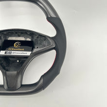 Load image into Gallery viewer, CCexcellent For Tesla Model S carbon fiber steering wheel with black perforated leather
