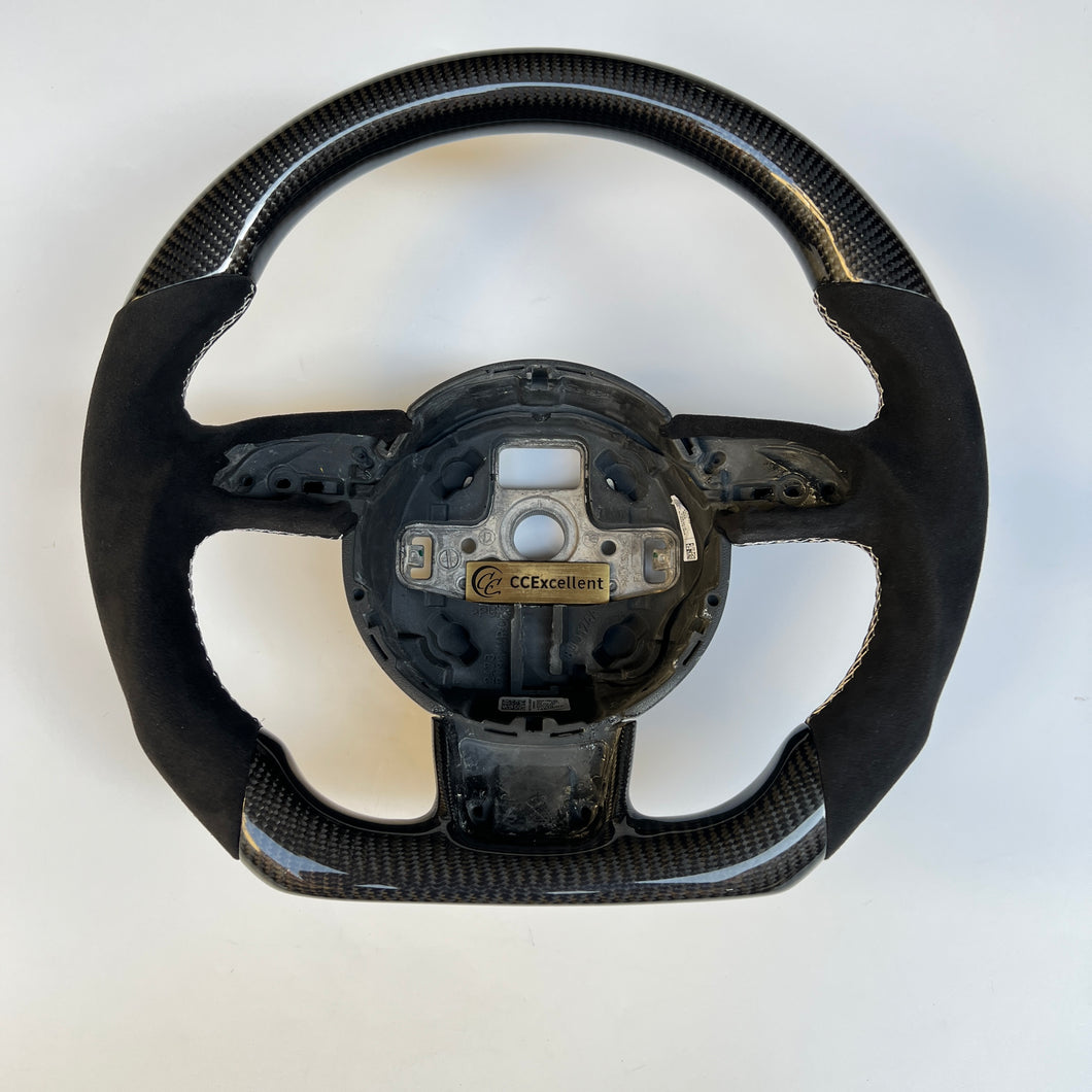 CCexcellent carbon fiber steering wheel for Audi b8 S3 Sportback