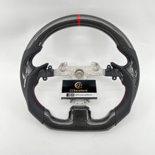 Load image into Gallery viewer, CCexcellent For Infiniti G37 2008/2009/2010/2011/2012/2013 carbon fiber steering wheel with thumbgrips 1
